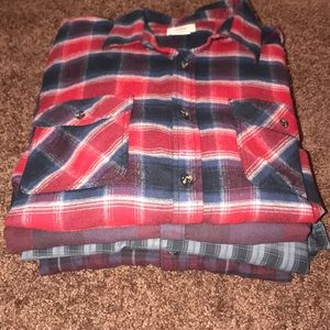 BUNDLE VANS Flannels